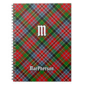Clan MacPherson Carnet Tartan (Devant)