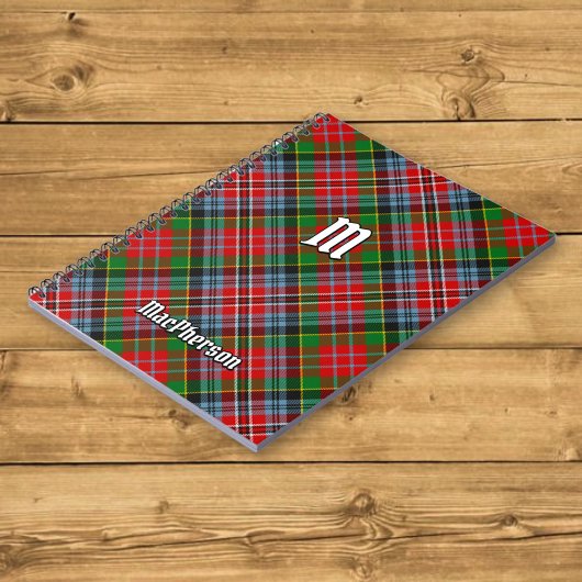 Clan MacPherson Carnet Tartan