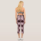 Clan MacPherson Chasse Tartan Capri Leggings (Verso)