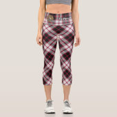 Clan MacPherson Chasse Tartan Capri Leggings (Recto)