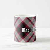 Clan MacPherson Chasse Tartan Coffee Mug (Centre)