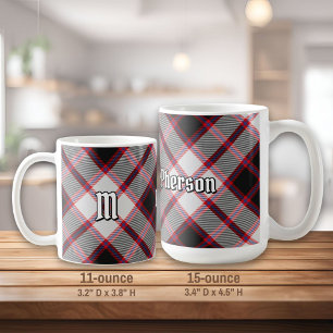 Clan MacPherson Chasse Tartan Coffee Mug