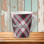 Clan MacPherson Chasse Tartan Latte Mug