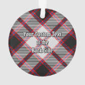 Clan MacPherson Chasse Tartan Ornament (dos)