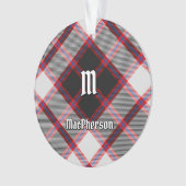 Clan MacPherson Chasse Tartan Ornament (devant)