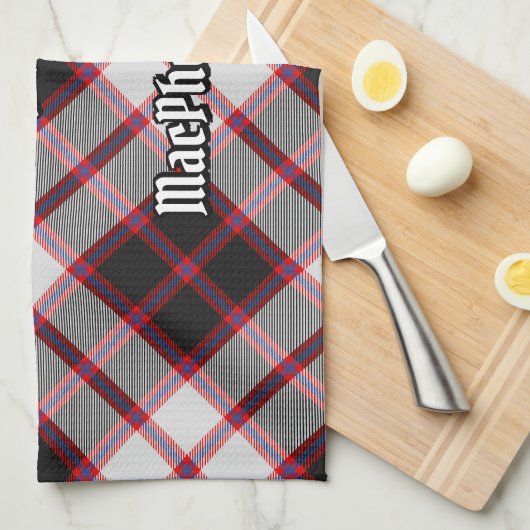 Clan MacPherson Chasse Tartan Serviette de cuisine (Quart Plié)