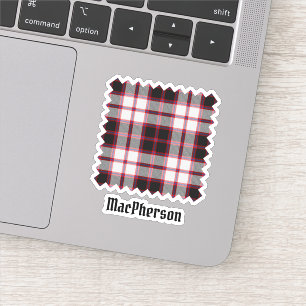 Clan MacPherson Chasse Tartan Sticker