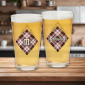 Clan MacPherson Chasse Tartan Verre