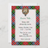 Clan MacPherson Crest Invitation (Devant)