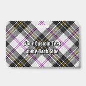 Clan MacPherson Crest over Jurk Tartan Badge (Achterkant)