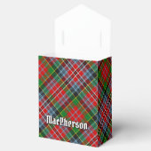 Clan MacPherson Crest over Tartan Bedankdoosjes (Geopend)