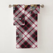 Clan MacPherson Crest sur la chasse Tartan (En situation)