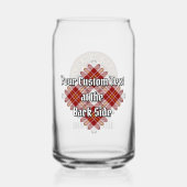 Clan MacPherson Crest sur la robe rouge Tartan (Verso)