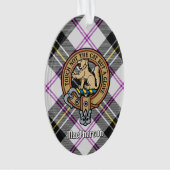 Clan MacPherson Crest sur la robe Tartan Ornament (devant)