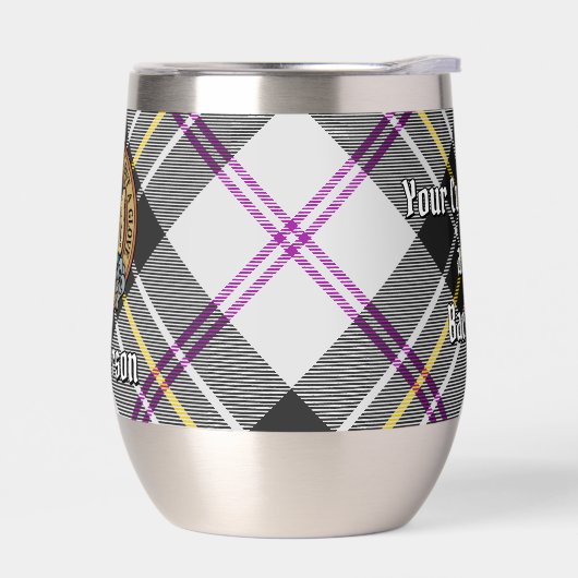 Clan MacPherson Crest sur le tatan de robe (Gauche)