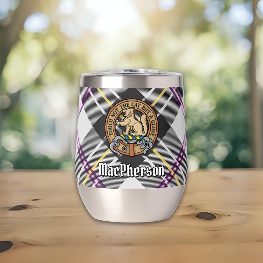 Clan MacPherson Crest sur le tatan de robe