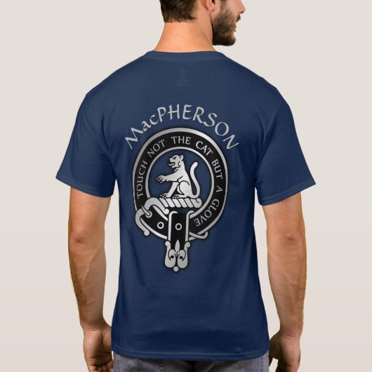 Clan MacPherson Crest T-shirt (Achterkant)