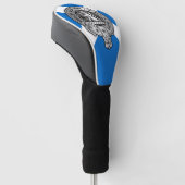 Clan MacPherson Crest & Tartan Golfheadcover (Schuin)