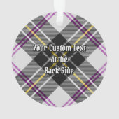Clan MacPherson habit Tartan Ornament (dos)