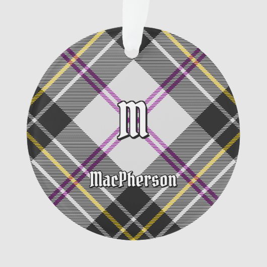 Clan MacPherson habit Tartan Ornament (devant)