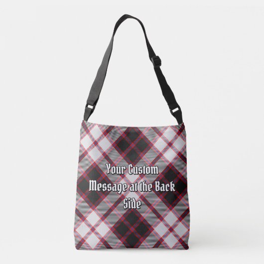 Clan MacPherson Jacht Tartan Crossbody Tas (Achterkant)