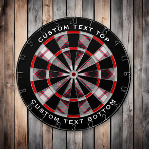 Clan MacPherson Jacht Tartan Dart Board Dartbord