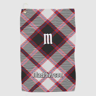 Clan MacPherson Jacht Tartan Golf Handdoek