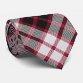 Clan MacPherson Jacht Tartan Stropdas (Opgerold)