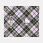 Clan MacPherson Jurk Tartan Fleece Deken (Voorkant (Horizontaal))