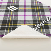 Clan MacPherson Jurk Tartan Sherpa Blanket Deken (3/4)