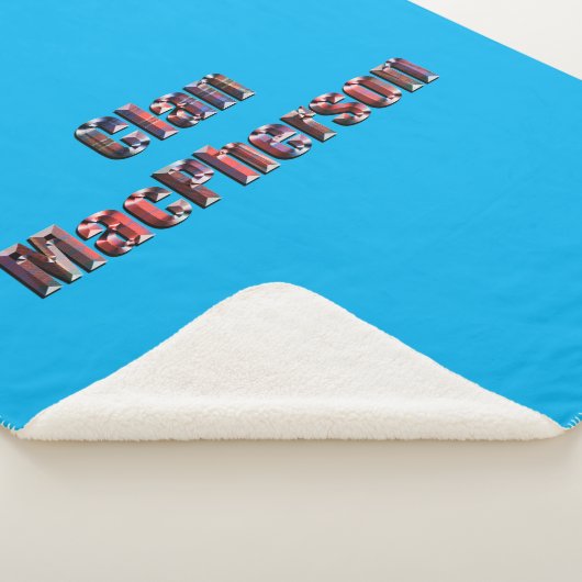 Clan Macpherson Nom Du Tartan, Petite Couverture S (3/4)