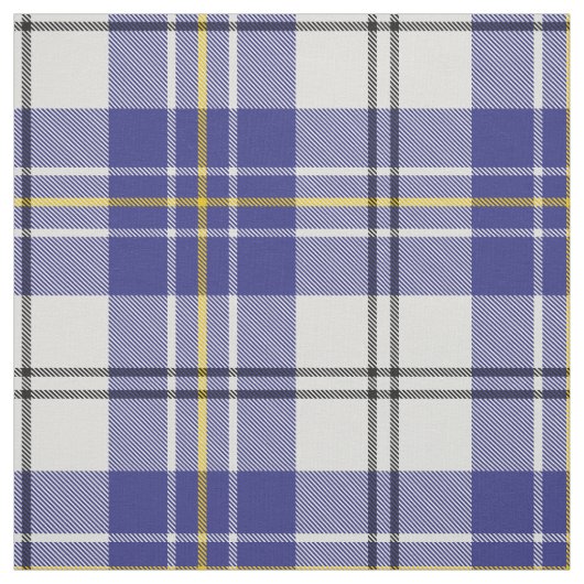 Clan MacPherson robe bleu Tartan Tissu (Échantillon)