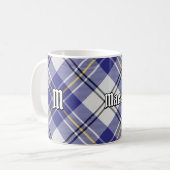 Clan MacPherson Robe Bleue Tartan Café Mug (Devant gauche)