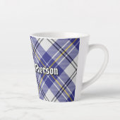 Clan MacPherson Robe Bleue Tartan Latte Mug (Droite)