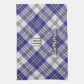 Clan MacPherson Robe Bleue Tartan Serviette de cui (Vertical)
