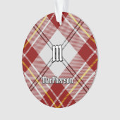 Clan MacPherson Robe Rouge Tartan Ornament (devant)