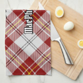 Clan MacPherson Robe Rouge Tartan Serviette de cui (Quart Plié)