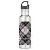 Clan MacPherson Robe Tartan Acier Bouteille d'eau (Devant)