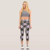 Clan MacPherson robe Tartan Capri Leggings (Recto)