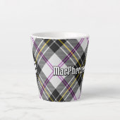 Clan MacPherson robe Tartan Latte Mug (Devant)