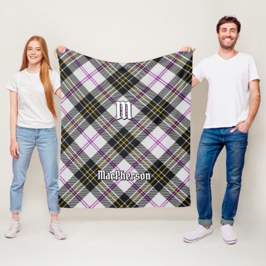 Clan MacPherson robe Tartan polaire couverture (En situation)