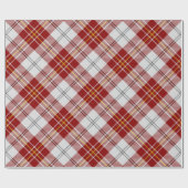 Clan MacPherson Rode Jurk Tartan Inpakpapier (Vlak)