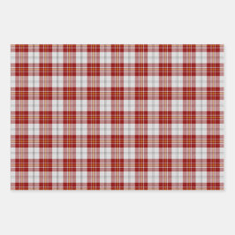 Clan MacPherson Rode Jurk Tartan Inpakpapier Vel