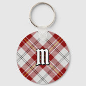 Clan MacPherson Rode Jurk Tartan Sleutelhanger (Voorkant)