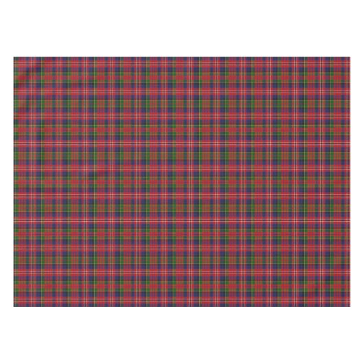 Clan MacPherson Tartan Betontafels Tafelkleed (Voorkant (Horizontaal))