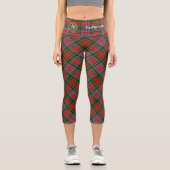 Clan MacPherson Tartan Capri Leggings (Recto)