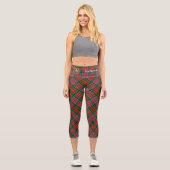Clan MacPherson Tartan Capri Leggings (Recto)