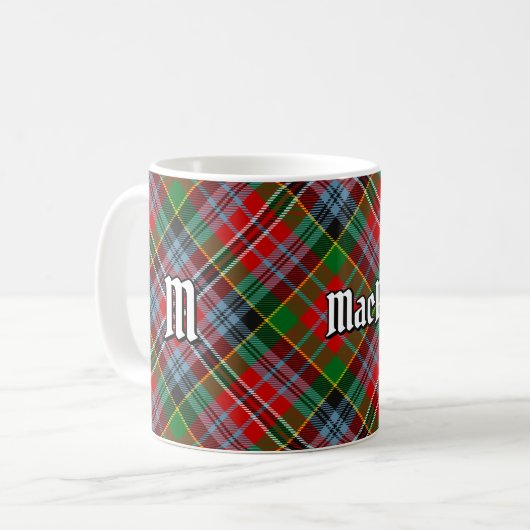 Clan MacPherson Tartan Coffee Mug (Devant gauche)