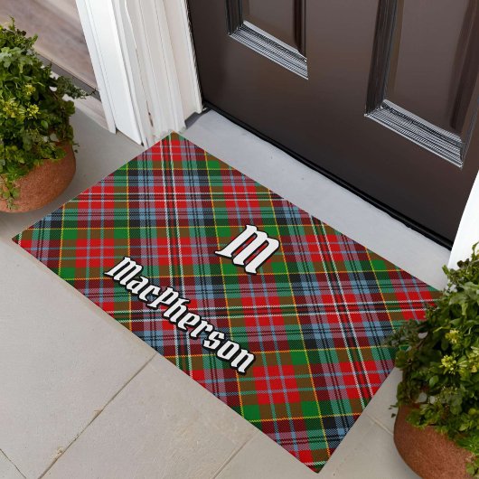Clan MacPherson Tartan Deurmat