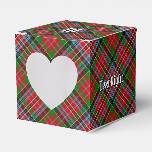 Clan MacPherson Tartan Favor Box Bedankdoosjes (Voorkant Zijde)